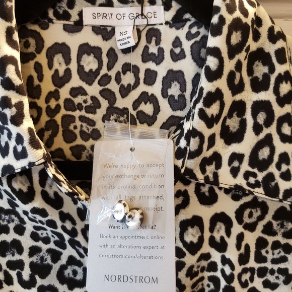 Spirit of Grace Cheetah Print Dress - Nordstrom - Picture 4 of 4